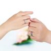 ANAZOZ Hers & Women's for Real Love Heart Promise Ring