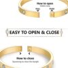 Love Friendship Bracelet Bangle Gold Rose Gold Silver