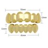 14k Gold Teeth Grillz Top Bottom Grills Set