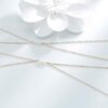 Attractive Bikini Body Chain Bra - Gold Pearl Body Jewelry