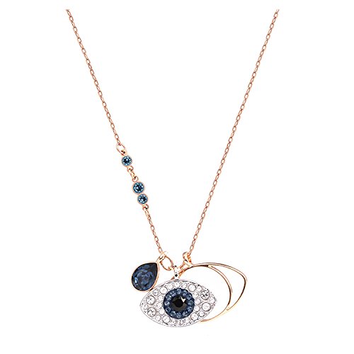SWAROVSKI Women's Symbolic Evil Eye Pendant Necklace