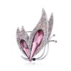 RAINBOW BOX Butterfly Brooches Pins, Crystal with Swarovski