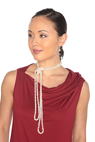 HinsonGayle AAA Handpicked 6.5-7 White Pearl Necklace