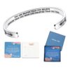 SAM & LORI Inspirational Cuff Bracelet Bangle