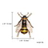 Honeybee Animal Insect Brooches Pin Jewelry