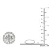 Dazzlingrock Collection 0.08 Carat (ctw) Round White Diamond
