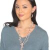 HinsonGayle"Sofia" Handcrafted 2-Strand Rose Quartz