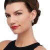 14kt White Gold Wide Oval Hoop Earrings Ross-Simons