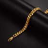 Gold Choker Necklaces for Men 10MM