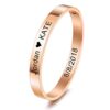 MeMeDIY Personalized Bracelet Engraving Name Identification