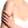 Panther Ring with Top Cubic Zirconia by Vicision