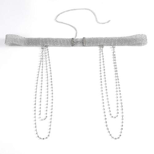Victray Crystal Stomach Waist Chain - Your Radiant Beach and Nightclub Accessory