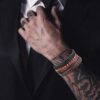 Women Handmade Jewelry String Beads Leather Wristbands