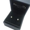 Brilliant Cut Diamond Stud Earrings in 14K Gold Classic