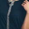 HinsonGayle"Cleopatra" 6-Strand Silver Gray
