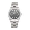 Black Dial Mens Watch Automatic Rolex Explorer Mechanical