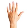 1.0 Carat Diamond, Prong Set 14kt Yellow Gold Diamond Engagement Ring