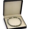 14K Gold Black Tahitian South Sea Baroque Pearl Necklace – Elegant Jewelry Gift for Women