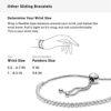Elegant Pandora Glowing Slider Tennis Bracelet in Sterling Silver with Cubic Zirconia