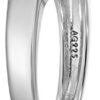 Platinum-Plated Elegance: 5-Stone Swarovski Zirconia Ring – Perfect for Formal Events