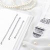 14 Pieces 4 Sizes Slide Magnetic Clasp Connectors Tube