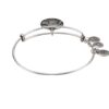 Silver-Tone Aquarius II Expandable Wire Bangle Bracelet