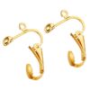 Bememo 36 Pack Clip-on Earring Converter