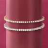 Ross-Simons 14KT White Gold & Diamond Tennis Bracelet – Timeless Luxury for Every Occasion ✨