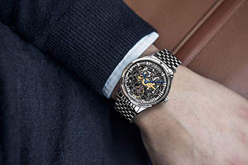 Men's Luxury Minimalist Stainless Steel Skeleton Watch