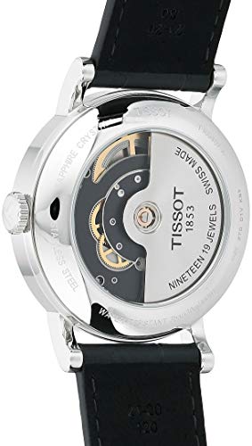 Tissot Men's Everytime Automatic Leather Calfskin Strap