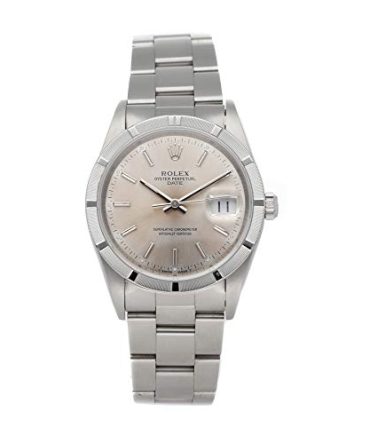 Silver Dial Mens Watch Automatic Rolex Datejust Mechanical