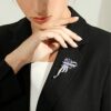 Elegant Crystal Brooch: Timeless Style for Every Occasion