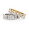 Ross-Simons 2.00 ct. t.w. Diamond 2-Row Eternity Band