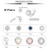 SAILIMUE 8 Pairs Clip Earrings Sets for Women