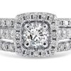 14 Karat White Gold Diamond Ring Engagement