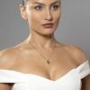 Peora London Blue Topaz Pendant Necklace