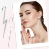 8 Pieces Ear Cuff Wrap Crawler Hook Earrings