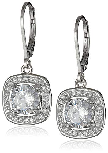 Sterling Silver Cubic Zirconia Halo Set