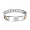 Bling Jewelry Personalized Engrave Name Bar Identification ID Bracelet