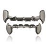 OOCC 18K Gold Plated Hip Hop Teeth Grillz Caps Iced Out