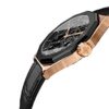 Agelocer Men's Watch Fashion Top Brand Black Skeleton