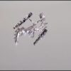 Hoop Climber Cartilage Earrings with Cubic Zirconia