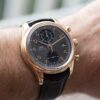 IWC Portuguese Chronograph Classic Gray Dial Leather Strap Automatic