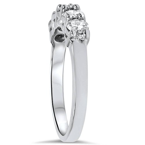 Elegance in Every Stone: 1ct 5 Stone Diamond Wedding Anniversary Ring