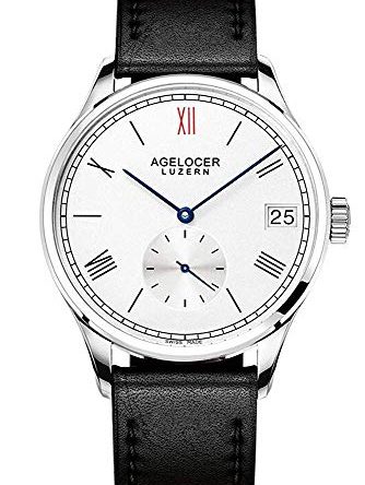 Agelocer Men's Watch Top Brand Mechanical Sport Date Watches