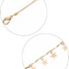 BBTO 4 Pieces Layered Pendant Choker Necklace
