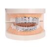 TOPGRILLZ Custom Baguette Iced Out Silver Top