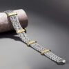 Ross-Simons 2-Tone Double Wheat-Link Bracelet
