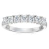 Zirconia Classic Prong-Set Wedding or Anniversary Ring