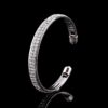 Hemlock Women Crystal Bracelet Rhinestone Open
